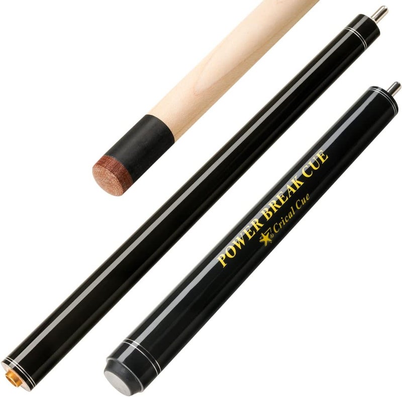 CRICAL Heavy Hitter Jump Break Cue 3-Pieces 54inch Short Maple Break Jump Cue with 13.2mm Tip Punch Cue Professional Jump Cue Billiard Pool Stick - Image 1